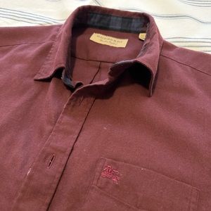 Burberry Maroon Shirt